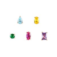 Orecchini Nomination Donna Colour Wave in Argento Zircone 149804/026